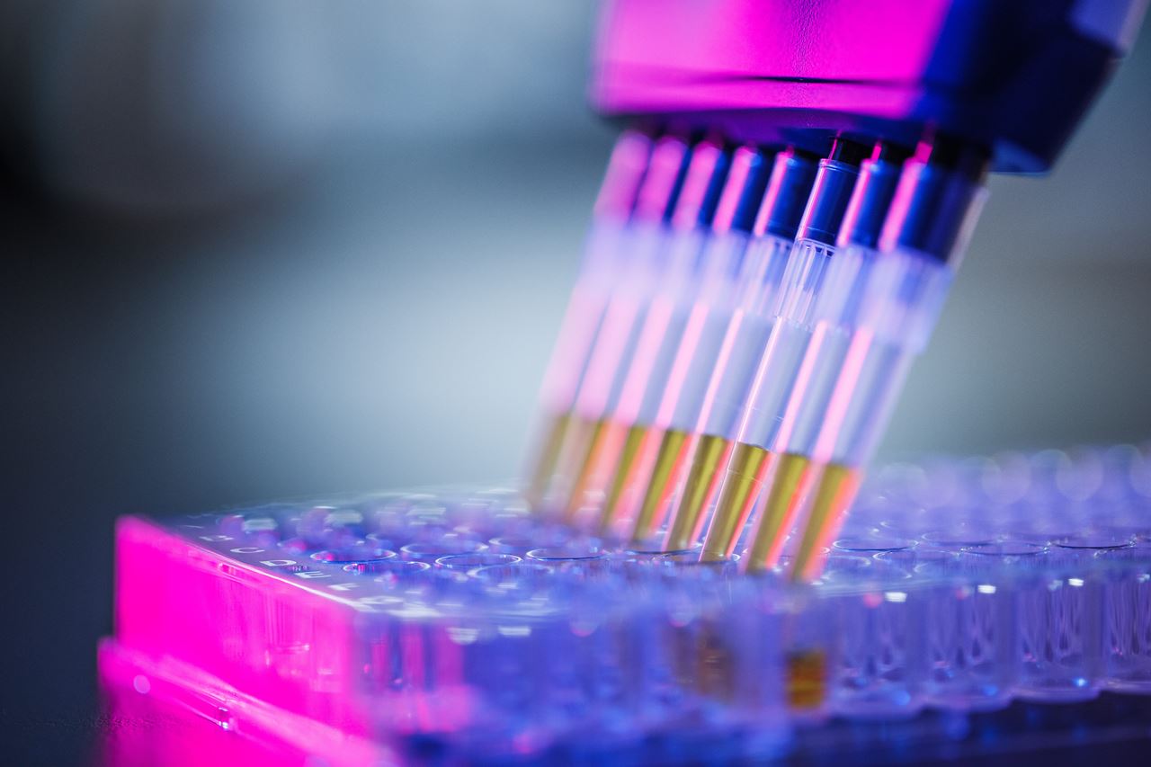 Lab equipment in Exact Sciences laboratory.